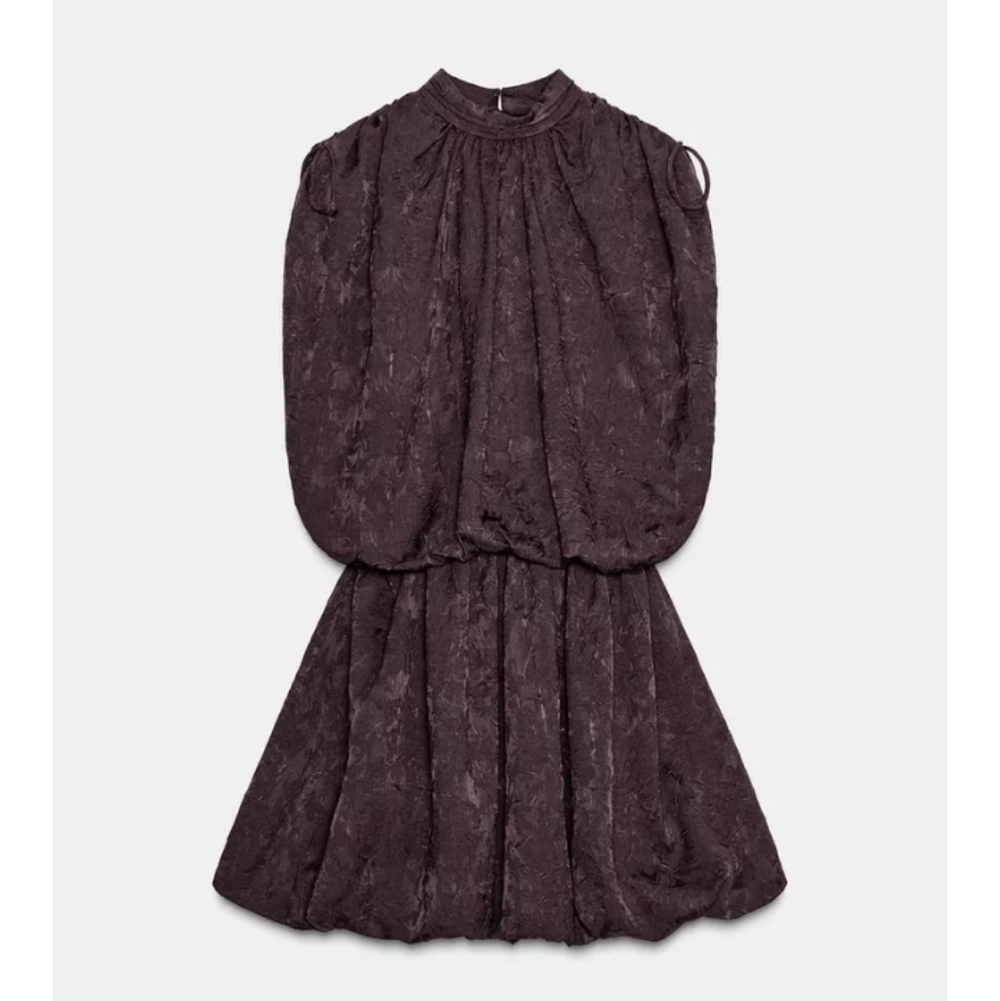 Zara Chocolate Mini Dress - Picture 6 of 6